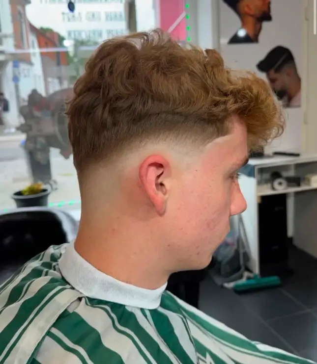 Texturierter Cut mit Drop Fade